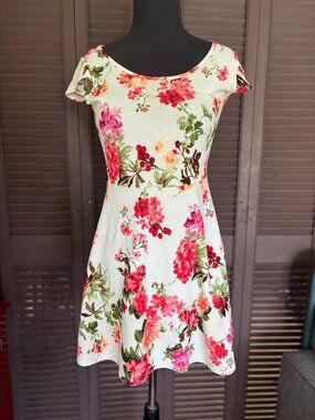 Bonanza floral A line dress